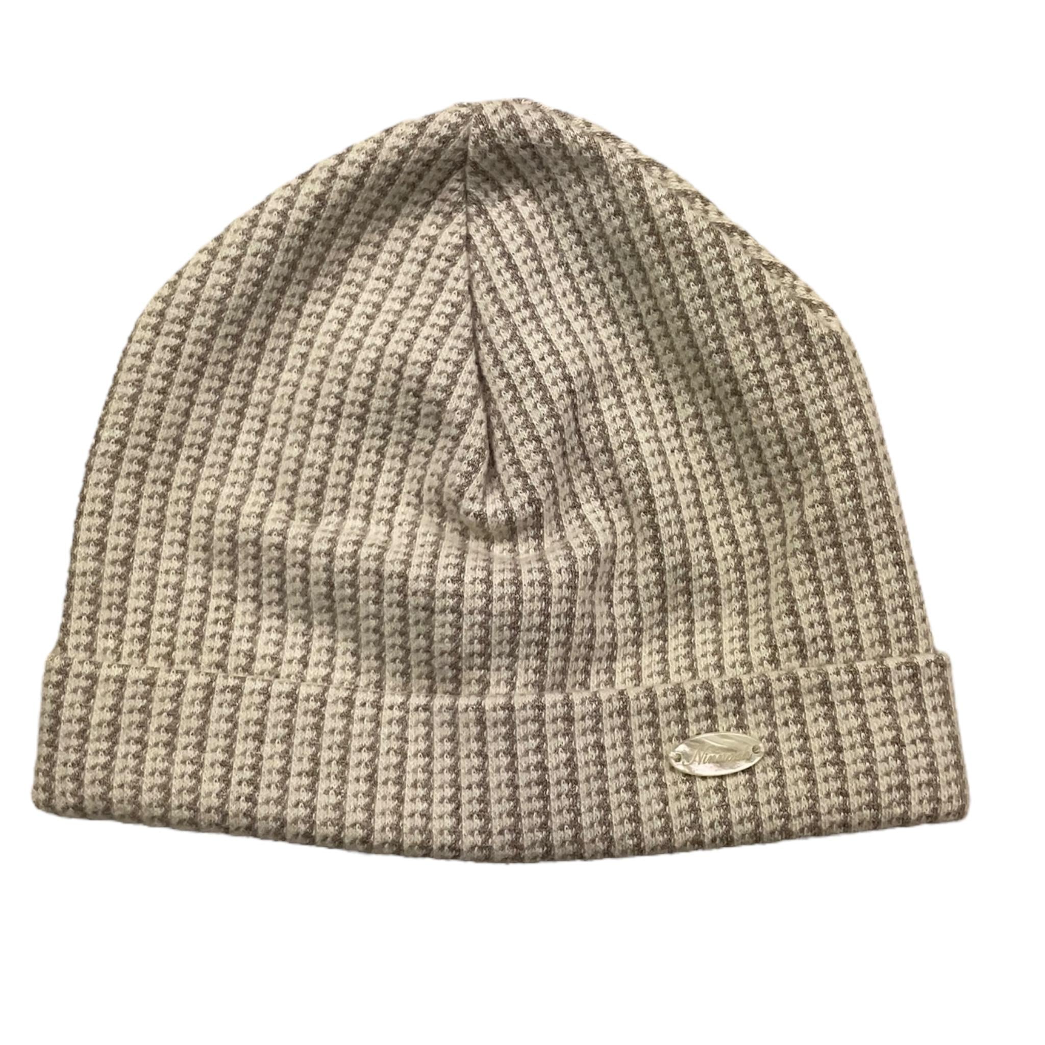 NINNAOH cappello tinta unita con microfantasia Beige per Neonato I23259 BEIGE NINNAOH 