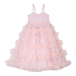 Billieblush Abito Cerimonia Tinta Unita con Tulle  per Bambina U20976 ROSA BillIEBLUSH 