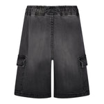 Marc Ellis Bermuda tinta unita In Denim Grigio per Bambina JMJPT01246 GRIGIO MARC ELLIS 