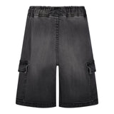 Marc Ellis Bermuda tinta unita In Denim Grigio per Bambina JMJPT01246 GRIGIO MARC ELLIS 