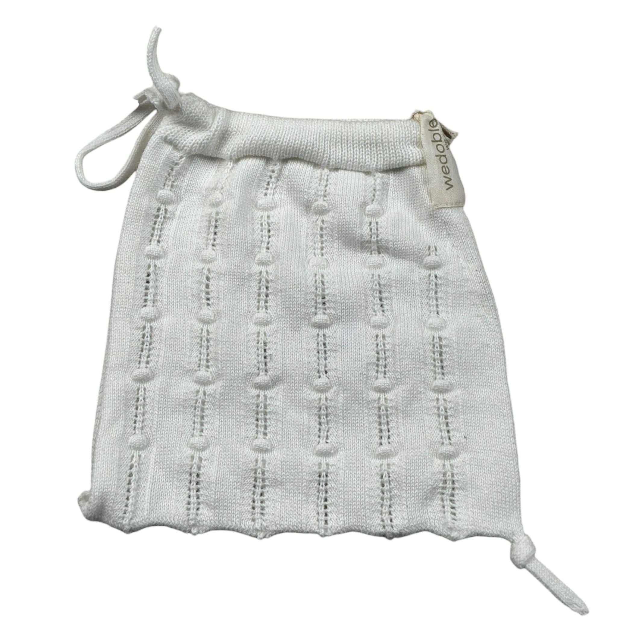 Wedoble cappello Accessori Tinta Unita per Neonata V2401360A BIANCO WEDOBLE 