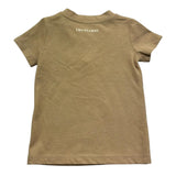 Trussardi T-Shirt Girocollo Tinta Unitacon Stampa per Neonato TIP26072TS BEIGE TRUSSARDI 