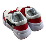 Diesel Sneakers Two-Tone With Laces White/Red For Kids