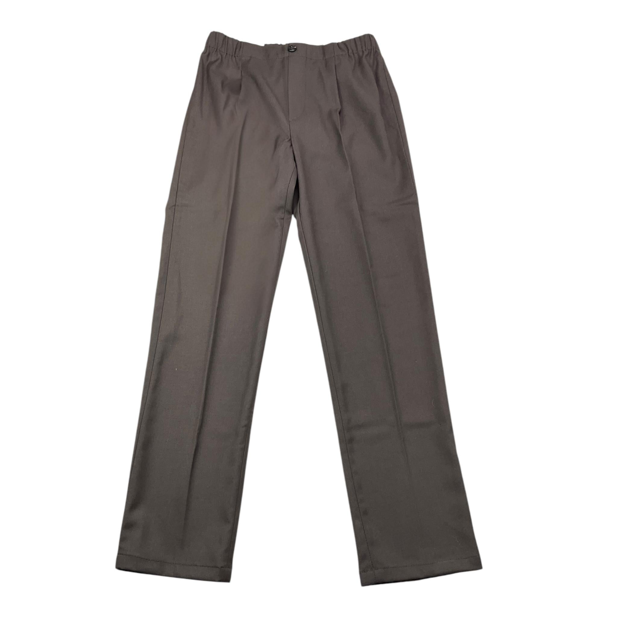MICHAEL COAL pantalone tinta unita con elastico in vita Marrone per Bambino TOMMY71 MARRONE MICHAEL COAL 