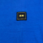 F**K T-Shirt Girocollo Tinta Unita con Logo per Bambino FJ23411RY COBALTO F**K 