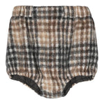 DOU DOU culotte fantasia quadri cn logo Beige per Neonata DV6B09NX BEIGE DOU DOU 