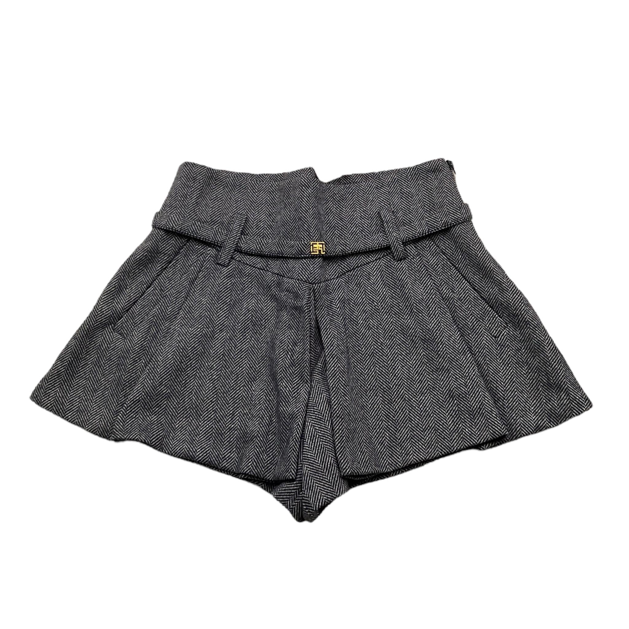 ELISABETTA FRANCHI short tinta unita cn cinturino Blu per Bambina EFBE066 BLU ELISABETTA FRANCHI 