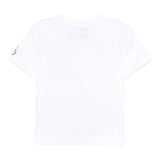 Iceberg T-Shirt Girocollo Tinta Unita con Stampe In Contrasto per Bambino TSICE5102BX BIANCO ICEBERG 