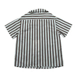 Siviglia Camicia Mezza Manica Fantaisa A Righe per Neonato SVNSH17273 BIANCO SIVIGLIA 