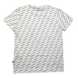 Daniele Alessandrini Crewneck T-Shirt Solid Color With Logo Prints White For Kids