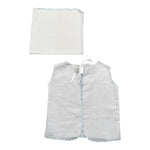 Seerose Set Camicia Della Fortuna-Copertina per Neonato SETNEE BIANCO/AZZURRO SEEROSE 