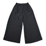 John Richmond Pantalone Tinta Unita Modello Palazzo per Bambina RGP26066PA NERO JOHN RICHMOND 