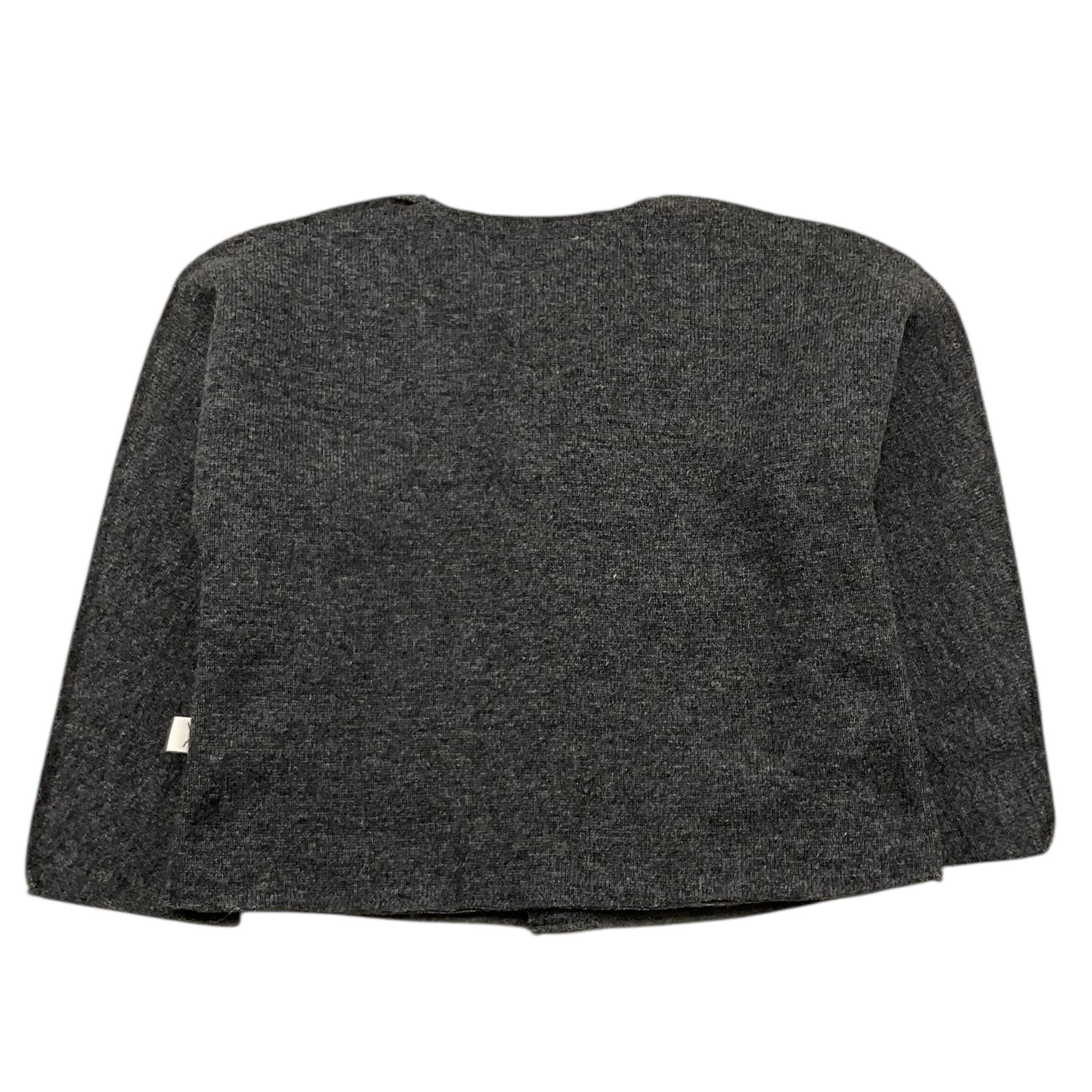 TEDDY E MINOU cardigan tinta unita con bottoni Grigio per Bambino I23GD001M0133J GRIGIO TEDDY E MINOU 