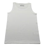 Dsquared2 Canotta Girocollo tinta unita con Logo Bianco per Bambino DQ2783X BIANCO DSQUARED2 