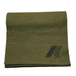 K-WAY sciarpa tinta unita con logo Verde per Bambino K7142GW VERDE K-WAY 