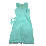 Patrizia Pepe Tuta Giromanica Tinta Unita per Bambina 7T0019 VERDE ACQUA PATRIZIA PEPE 