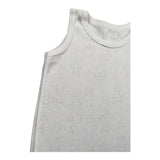 Calamaro Body Mezza Manica Tinta Unita con Trafori per Neonato BDM1 BIANCO CALAMARO 