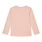 GUESS shirt girocollo tinta unita con stampa in contrasto Rosa per Neonata A4BI03J1314X ROSA GUESS 