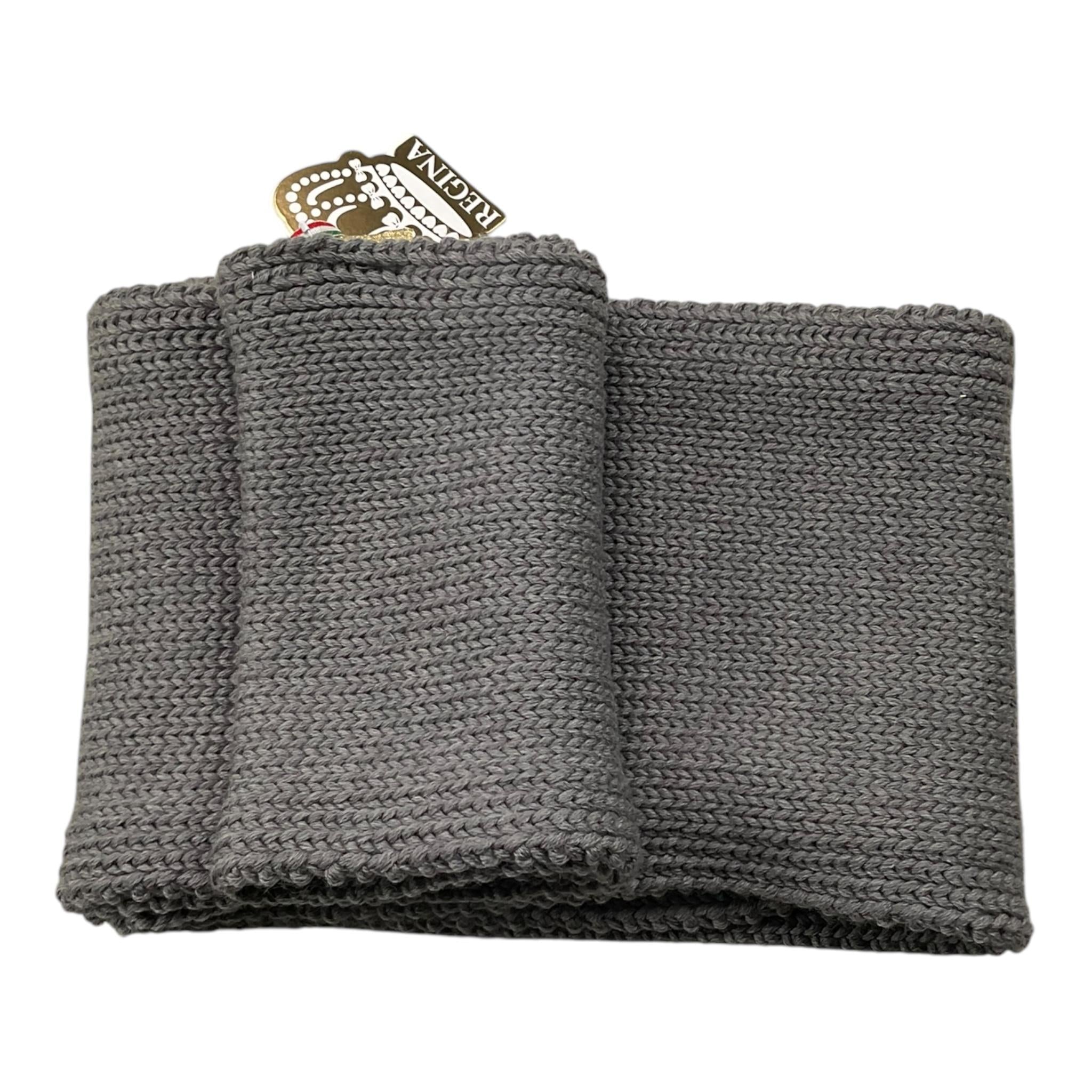 REGINA   sciarpa tinta unita Grigio per Bambino 201130 GRIGIO REGINA 