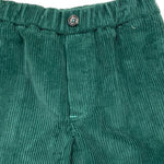 MICHAEL COAL pantalone tinta unita a costine Verde per Bambino 020171 VERDE MICHAEL COAL 