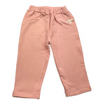LIU JO pantalone tinta unita con elastico in vita Rosa per Neonata HF4040X ROSA LIU JO 