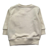 Trussardi Felpa Chiusa Girocollo Tinta Unita con Taschino per Neonato TIP26043FE BEIGE TRUSSARDI 