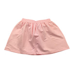 MOSCHINO gonna tinta unita con stampa Rosa per Bambina HDJ03X ROSA MOSCHINO 