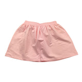 MOSCHINO gonna tinta unita con stampa Rosa per Bambina HDJ03X ROSA MOSCHINO 