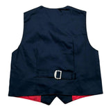 Cesare Paciotti Gilet Tinta Unita con Bottoni per Bambino GLP1126BJ BLU/ROSSO CESARE PACIOTTI 