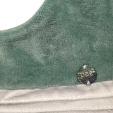 PAZ RODRIGUEZ bavetta bicolore con logo Bianco/verde per Neonato 028191033 BIANCO/VERDE PAZ RODRIGUEZ 