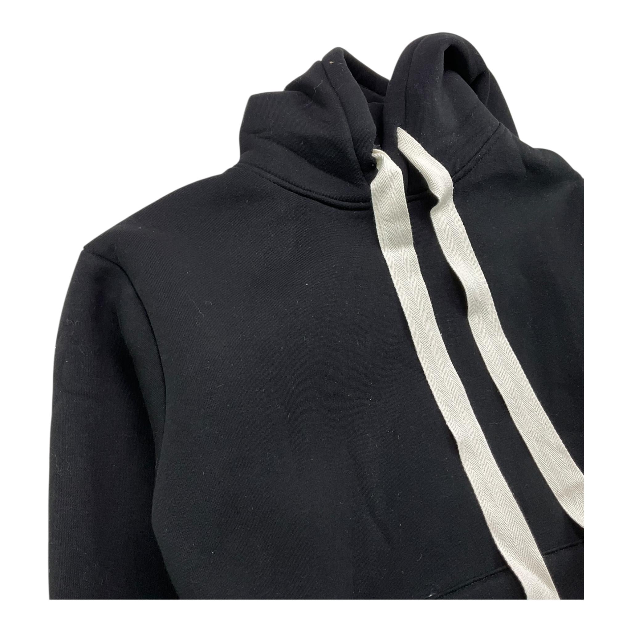 IO CHICO felpa chiusa con cappuccio tinta unita Nero per Bambino 9198 NERO IO CHICO 