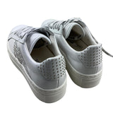 Zadig&amp;Voltaire Sneakers Plain With Contrast Prints With Laces White For Girls