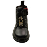 CESARE PACIOTTI stivaletto tinta unita con zip e lacci Nero per Bambino 43111J NERO CESARE PACIOTTI 