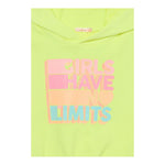 Billieblush Felpa Smanicata Tinta Unita con Cappuccio per Neonata U20846XN GIALLO FLUO BillIEBLUSH 