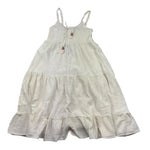 Please Abito Bretelline Tinta Unita per Bambina ABB6080G72 BEIGE PLEASE 