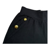 Gaelle Short Tinta Unita con Bottoni per Bambina 2746S00106 NERO GAELLE 