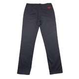 Cesare Paciotti Plain Trousers With Adjustable Waistband Blue For Boys