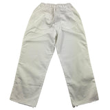 Babe &amp; Tess Plain Trousers With Elastic Waist White For Girls