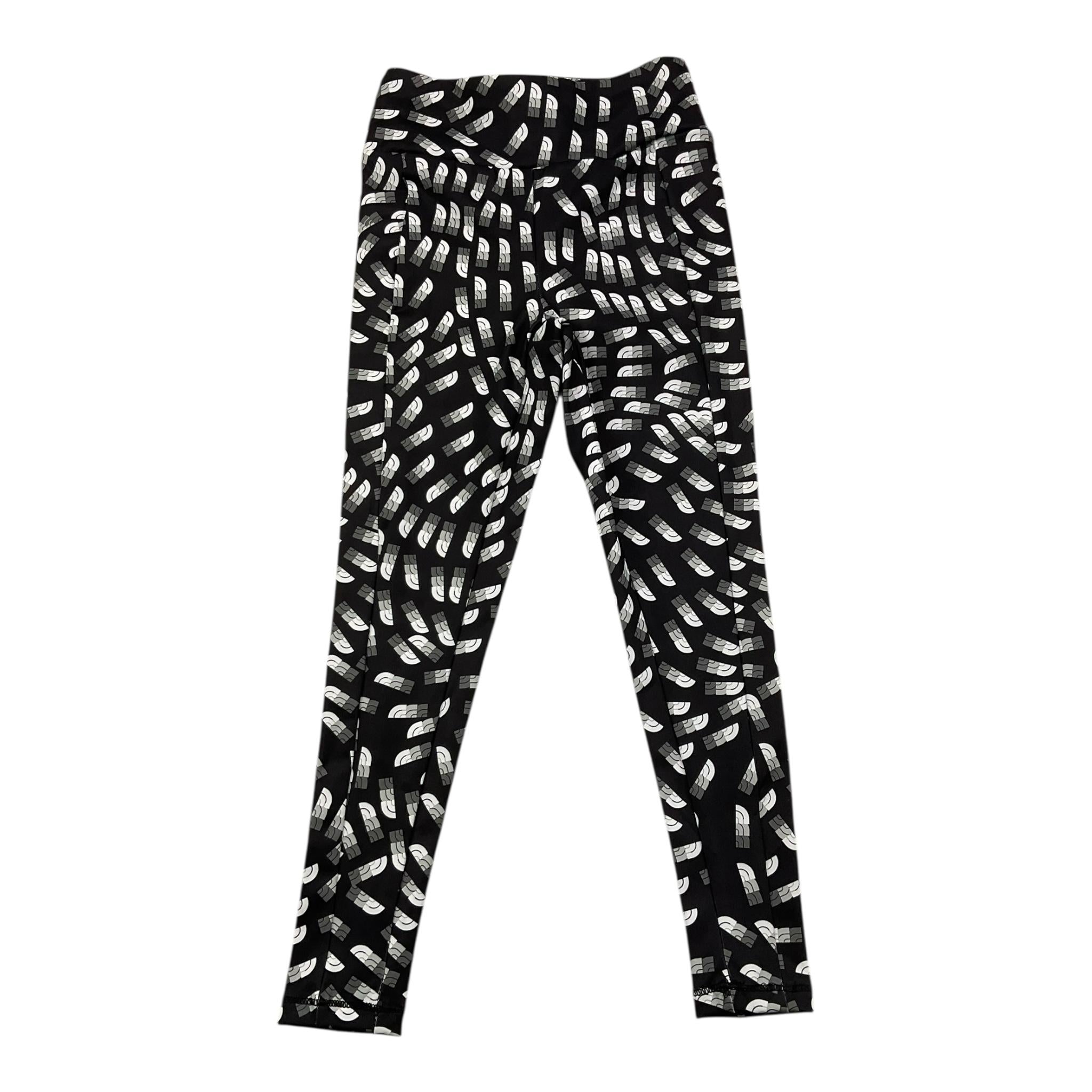 THE NORTH FACE leggins tinta unita con stampe logo Nero per Bambina NF0A86XV4EI NERO THE NORTH FACE 