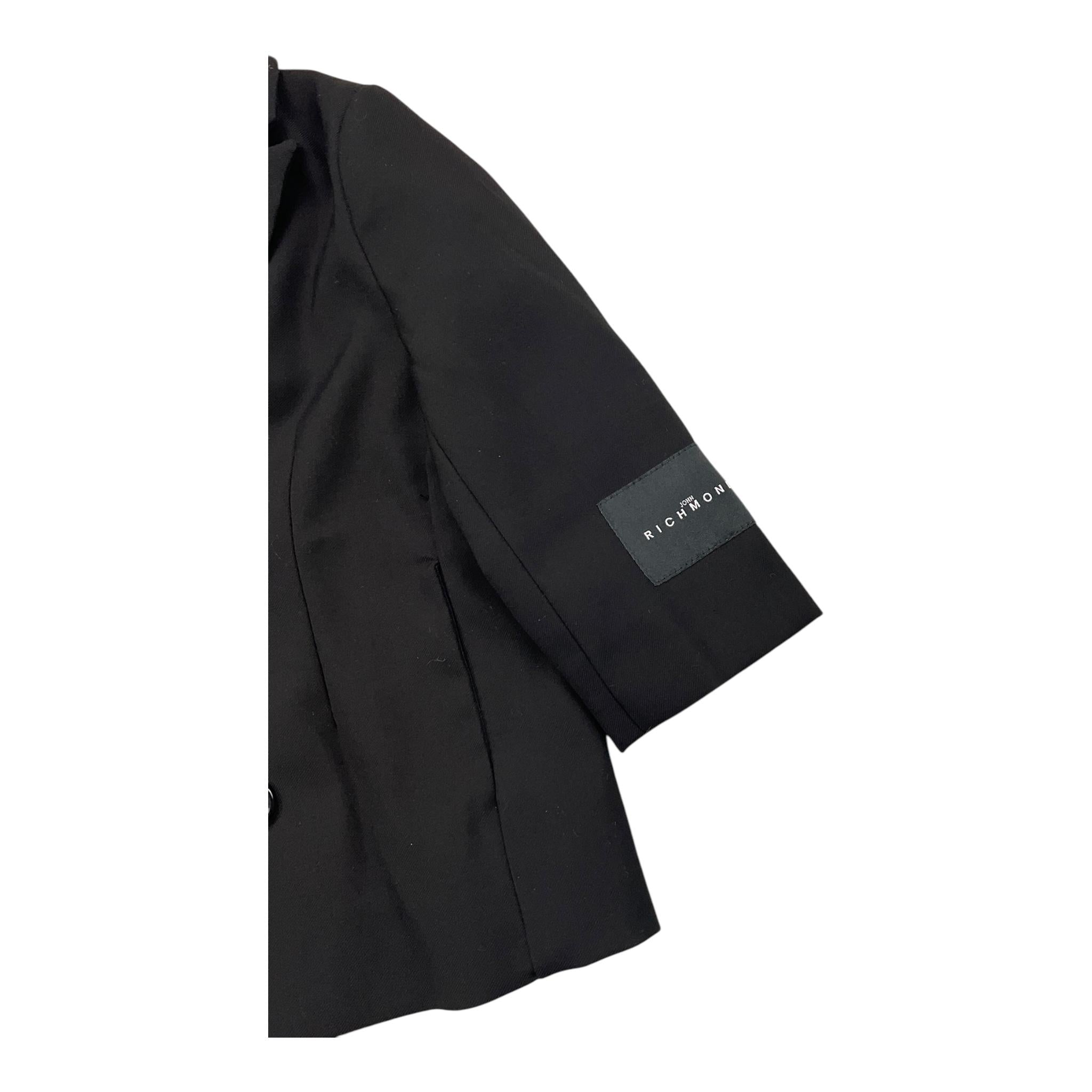 JOHN RICHMOND giacca tinta unita cn stampa in contrasto Nero per Neonato RIA25095GC NERO JOHN RICHMOND 