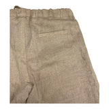Little Bear Beige Palazzo Pants Solid Color For Girls