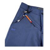 Daniele Alessandrini Blue Adjustable Waist Plain Trousers for Boys