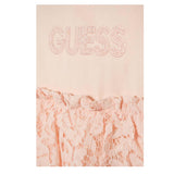 Guess Abito Mezza Manica Tinta Unita con Ricami per Neonata S4RG14K6YW1 ROSA GUESS 