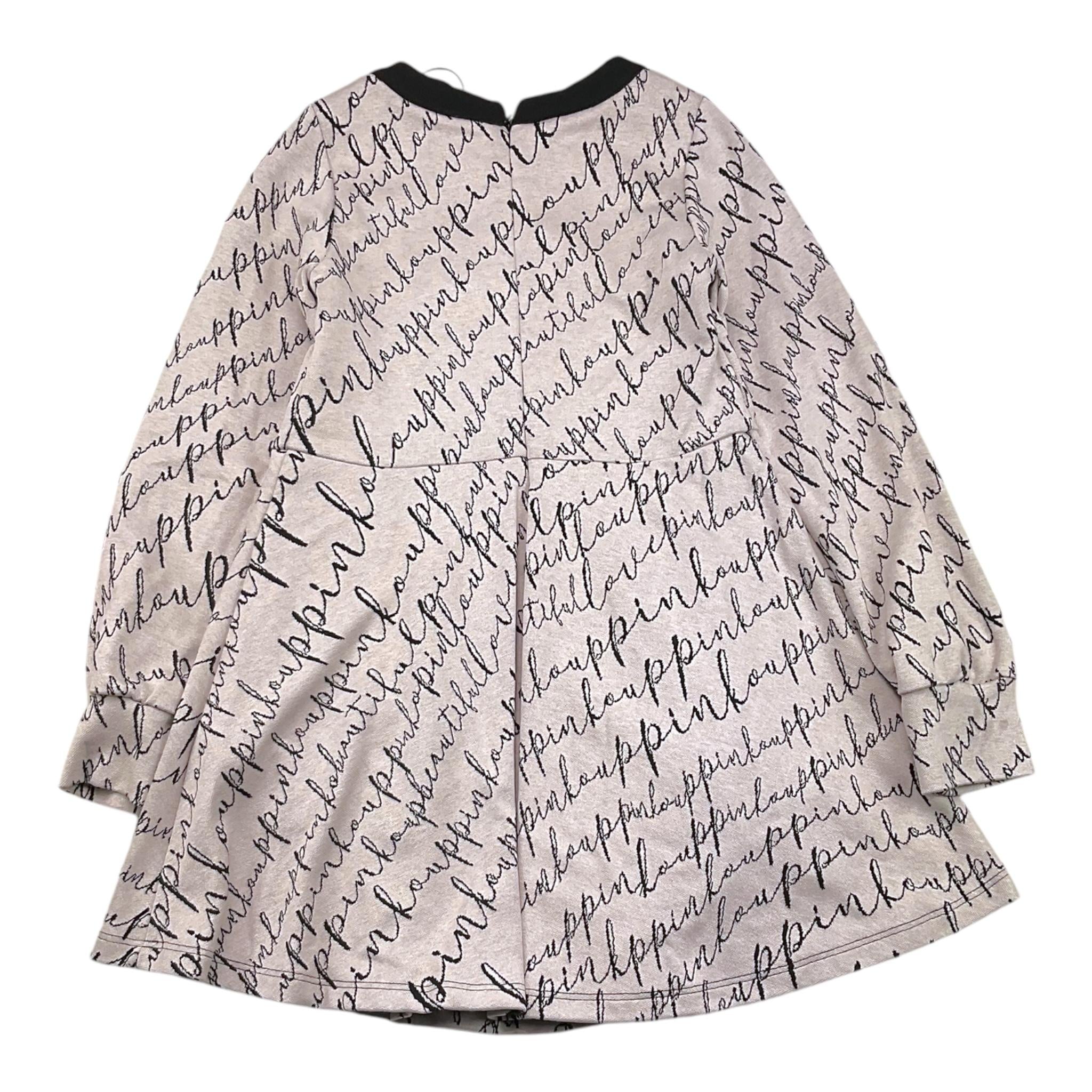 PINKO abito tinta unita logato manica lunga Beige per Bambina F4PIBGDR176 BEIGE PINKO 