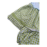 Juliana Abito Giromanica con Culotte per Neonata 25107 VERDE JULIANA 