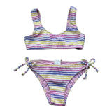 Saint Barth Costume 2 Pezzi Fascia-Slip  per Bambina 00944L BIANCO SAINT BARTH 