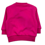 John Richmond Felpa Chiusa Girocollo Tinta Unita con Logo per Neonata RIP26036FEA FUXIA JOHN RICHMOND 