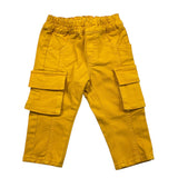 Y-CLU pantalone tinta unita con elastico in vita Giallo per Neonato BYN10758 GIALLO Y-CLU 