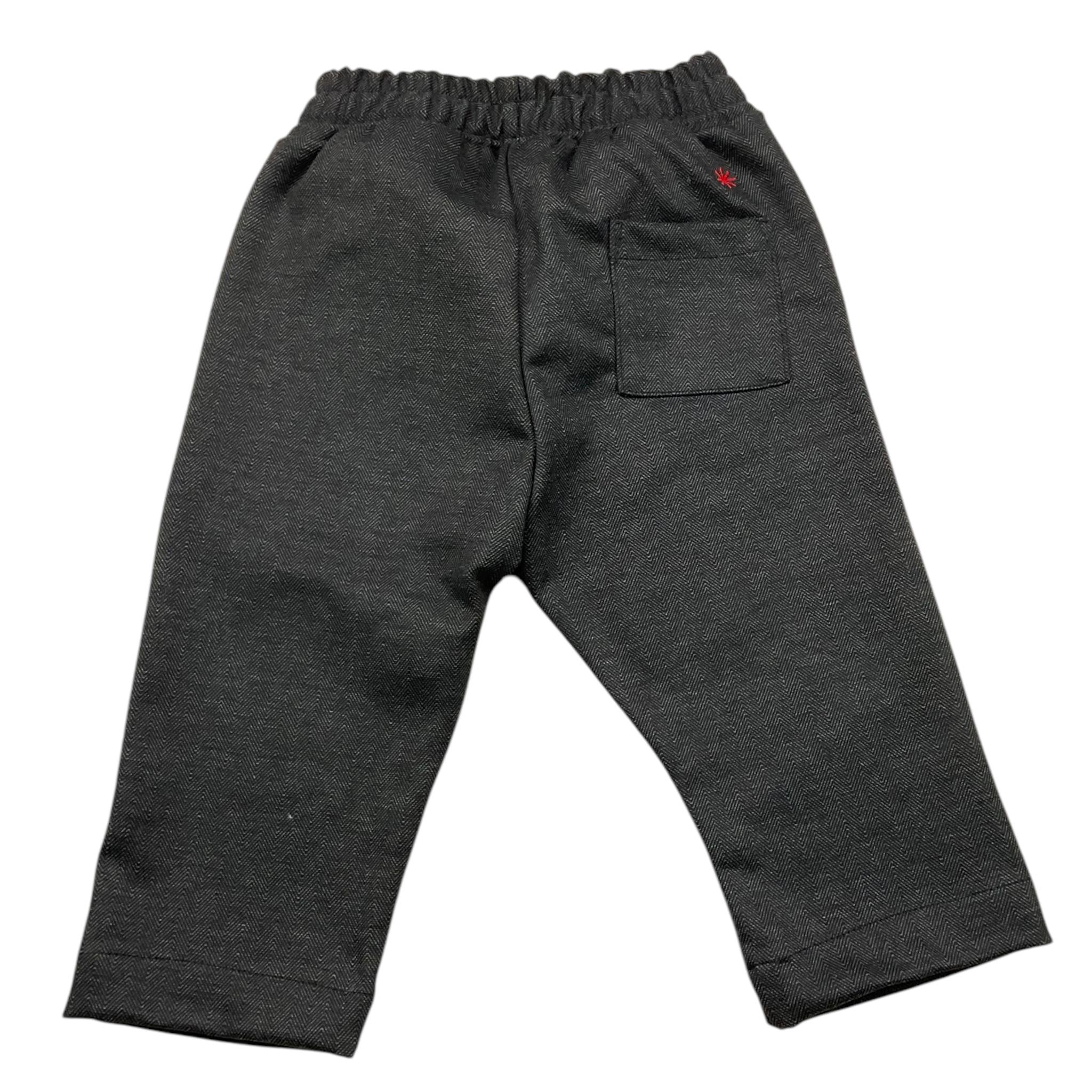 MANUEL RITZ pantalone tinta unita con elastico in vita Grigio per Neonato MR2843 GRIGIO MANUEL RITZ 