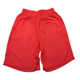 Make Bermuda Solid Color With Elastic Waist Coral For Boys